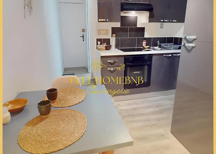 Apartment Nid Des Vosges - Cozy, Balcony, Queen Size Bed & Centre