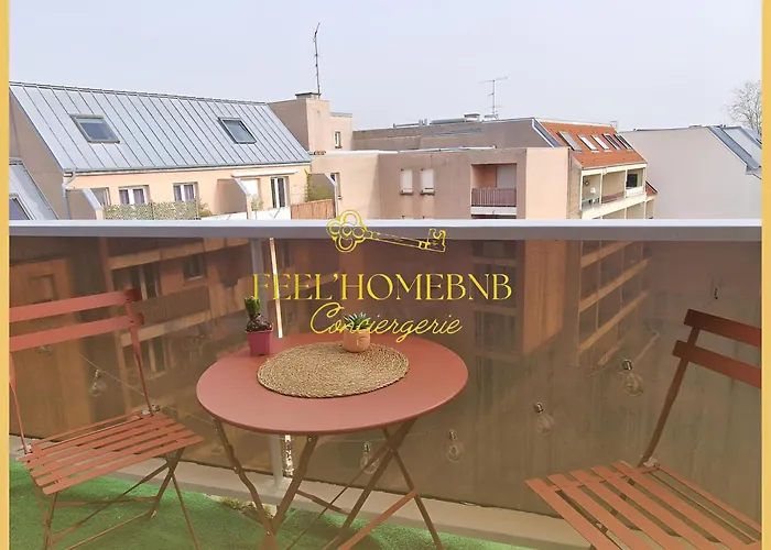 Nid Des Vosges - Cozy, Balcony, Queen Size Bed & Centre *